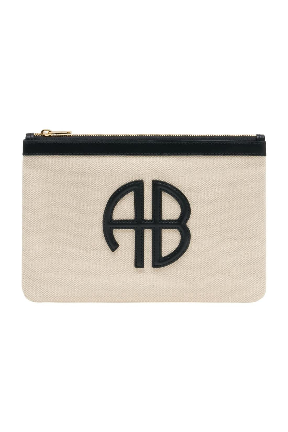 Lili Clutch - ANINE BING - Baumwolle - Beige