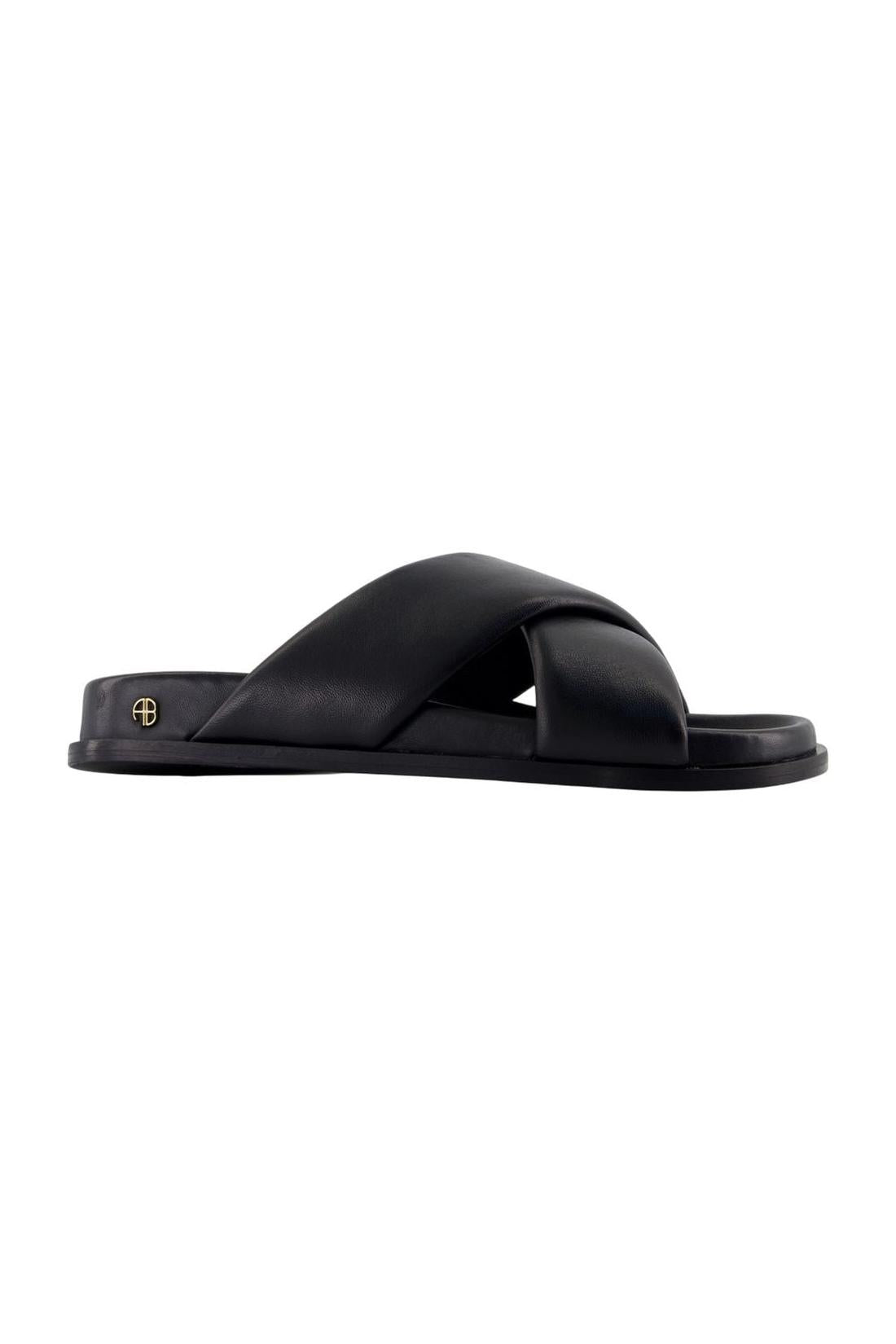 Emi Sandalen - ANINE BING - Leder - Schwarz