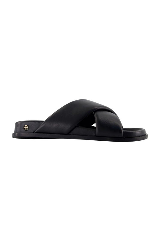 Emi Sandalen - ANINE BING - Leder - Schwarz