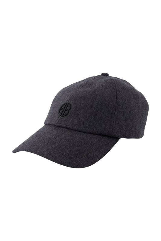 Jeremy Baseball Cap - ANINE BING - Wolle - Grau