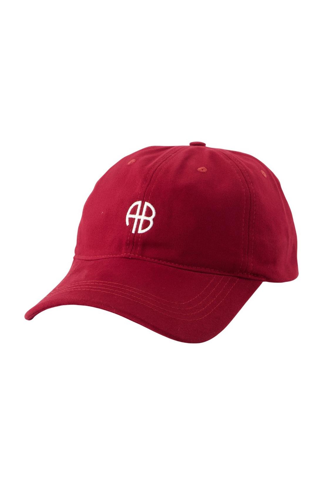 Jeremy Baseball Cap - ANINE BING - Baumwolle - Bordeaux