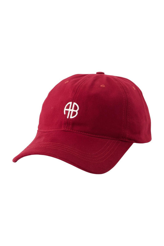 Jeremy Baseball Cap - ANINE BING - Baumwolle - Bordeaux