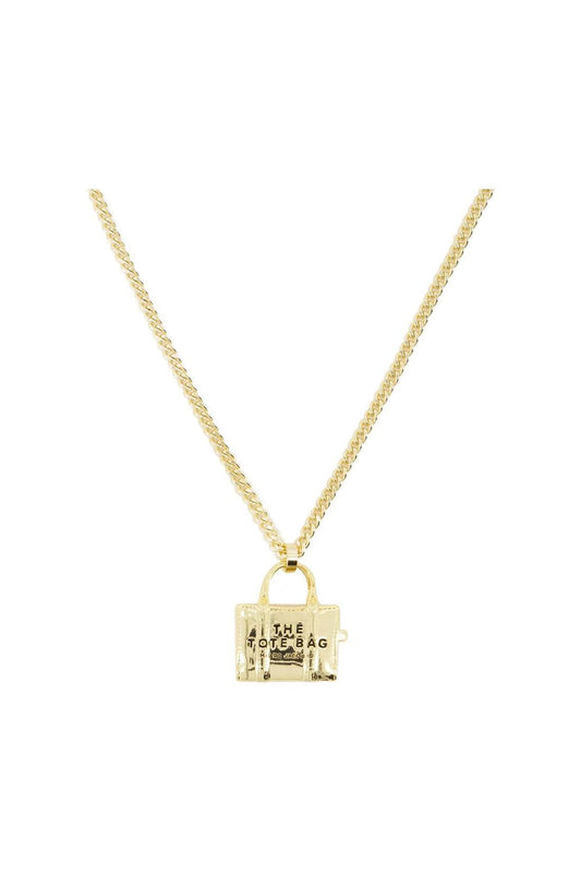 The Tote Bag Halskette - Marc Jacobs - Metall - Vergoldet