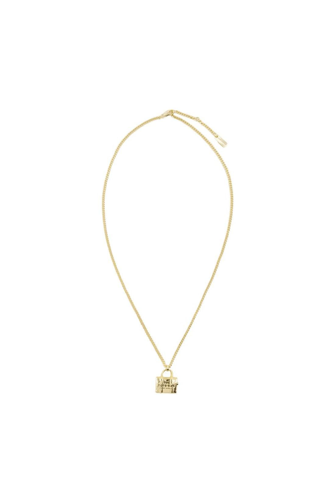 The Tote Bag Halskette - Marc Jacobs - Metall - Vergoldet
