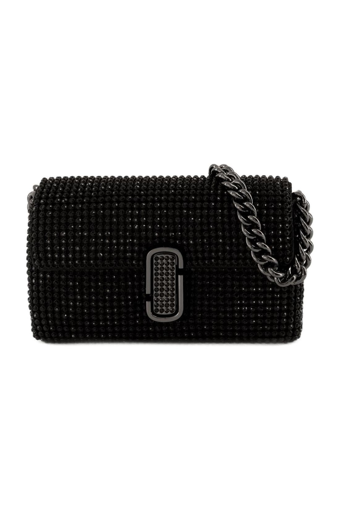 Schultertasche J Marc Mini - Marc Jacobs - Stoff - Schwarz