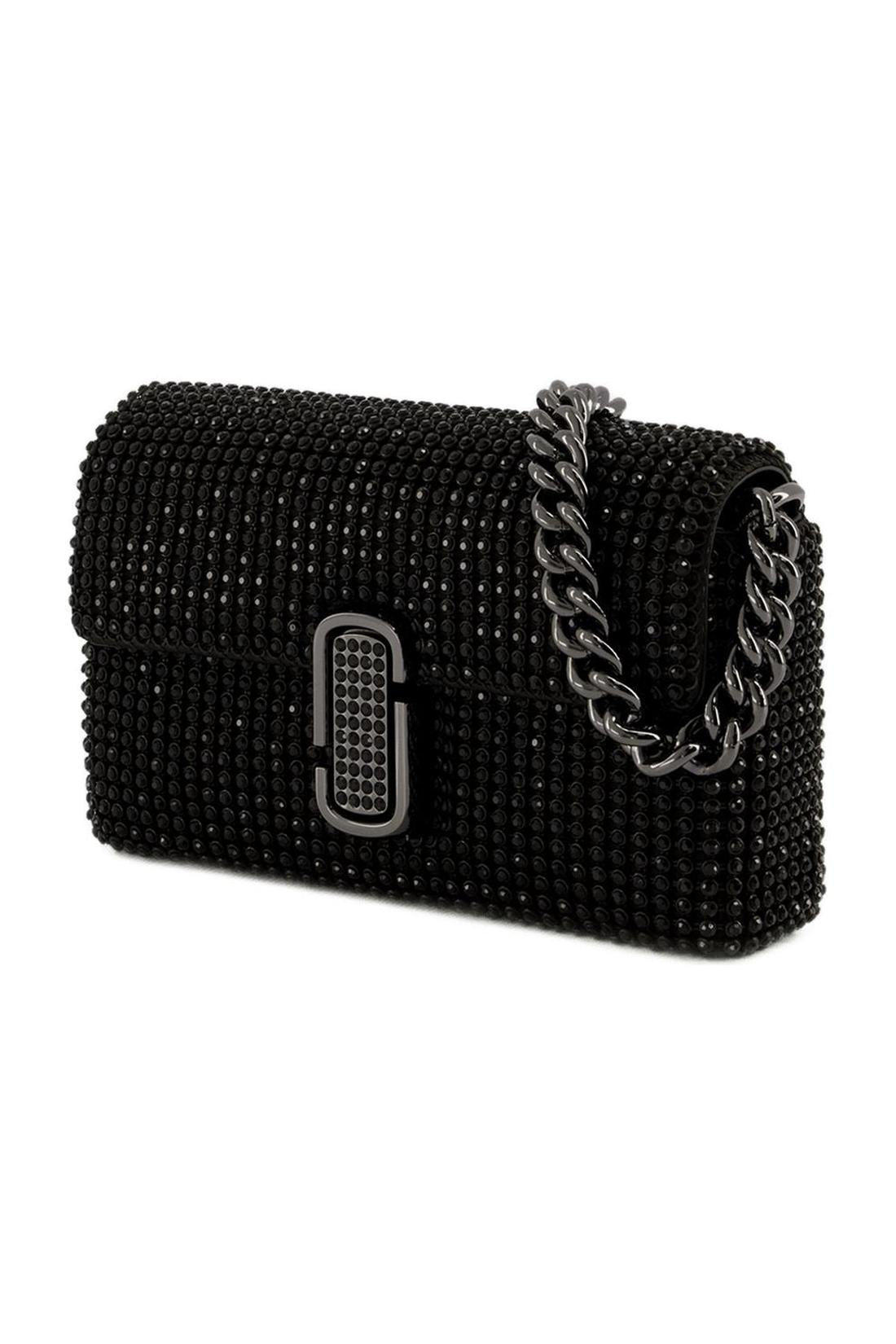 Schultertasche J Marc Mini - Marc Jacobs - Stoff - Schwarz