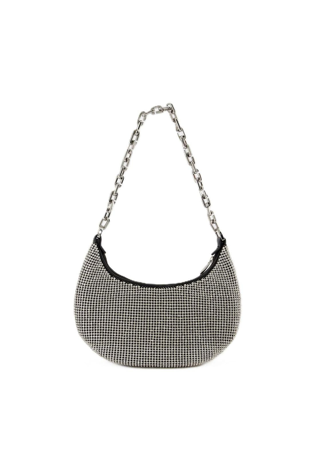The Small Curve Schultertasche - Marc Jacobs - Stoff - Silber
