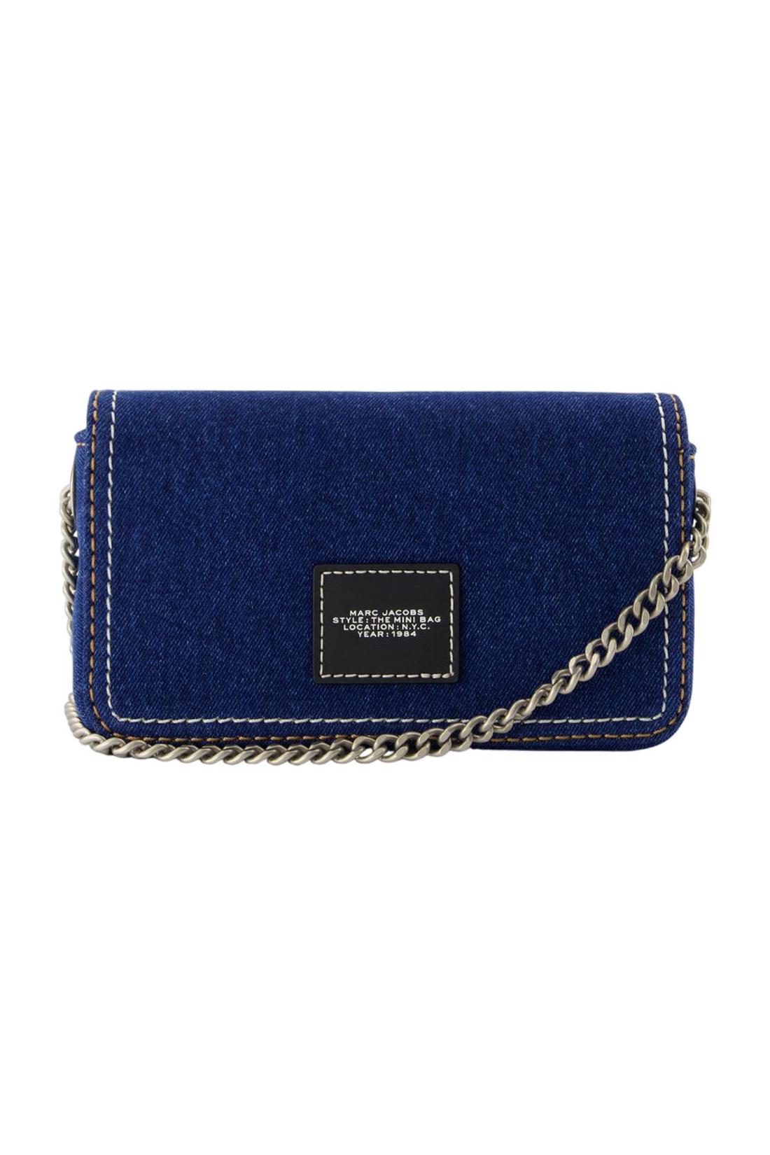 The Mini Schultertasche - Marc Jacobs - Baumwolle - Schwarz