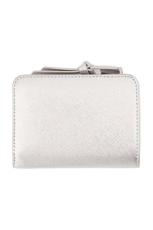 The Mini Compact Brieftasche - Marc Jacobs - Leder - Silber