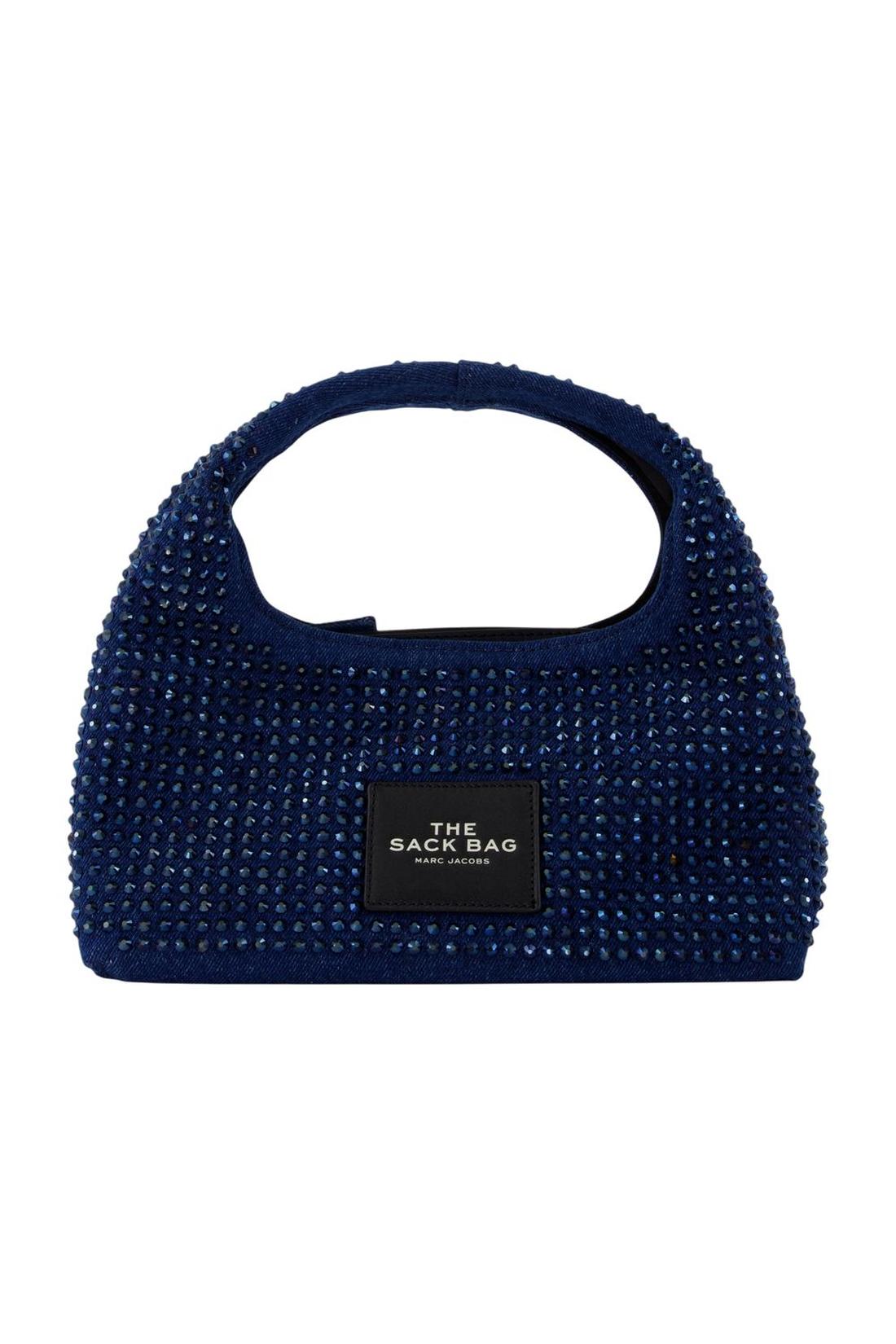 The Mini Sack Handtasche - Marc Jacobs - Baumwolle - Blau