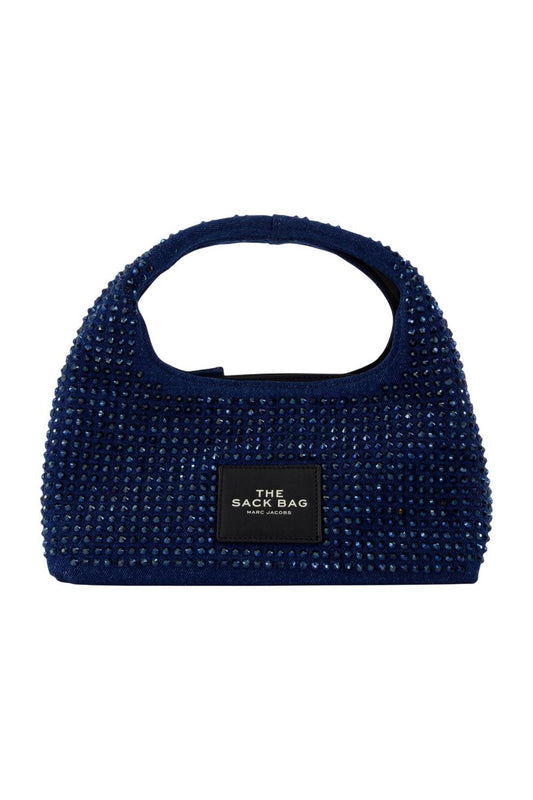 The Mini Sack Handtasche - Marc Jacobs - Baumwolle - Blau