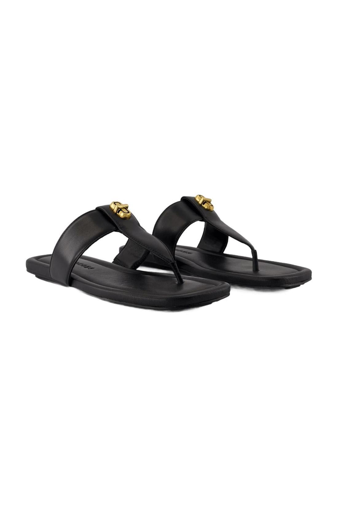 Sandalen The Dual T - Marc Jacobs - Leder - Schwarz