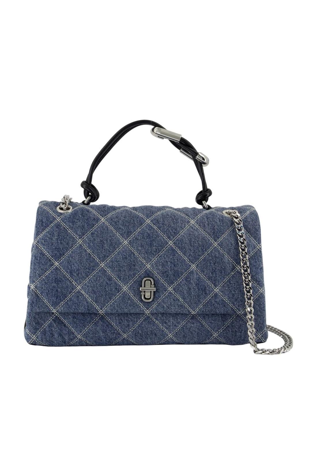 The Dual Chain Schultertasche - Marc Jacobs - Baumwolle - Blau