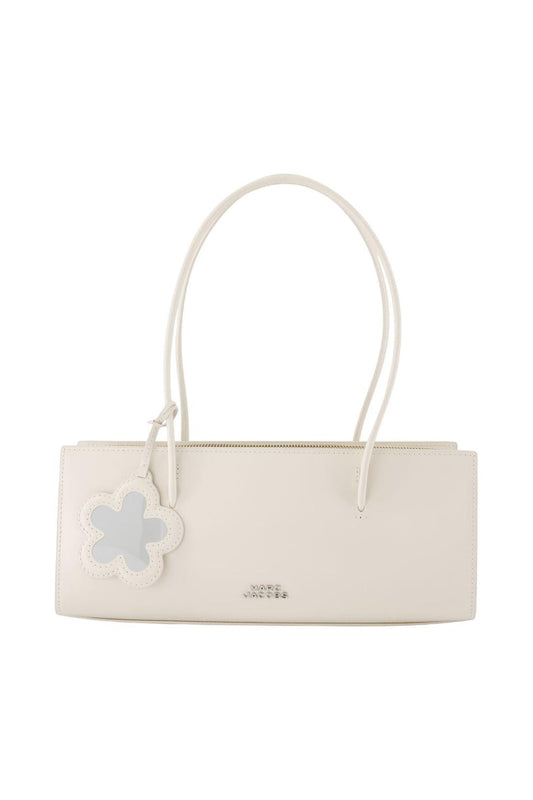 The Mirror Satchel Schultertasche - Marc Jacobs - Leder - Weiß