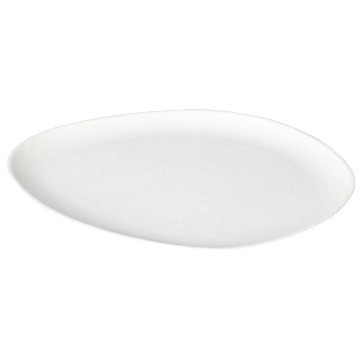 Teller Bagasse Pebble 27 cm  Weiß Bagasse Ø270 | Packung (50 Stück)