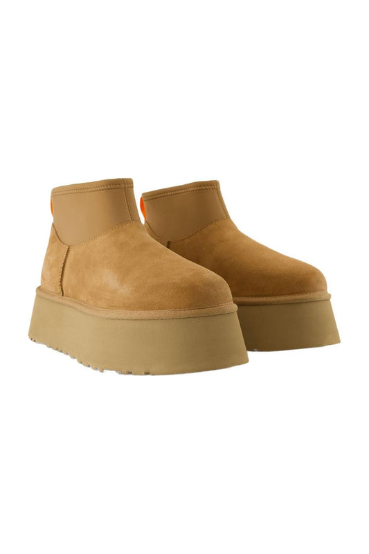 Stiefeletten W Classic Mini Dipper - UGG - Leder - Braun