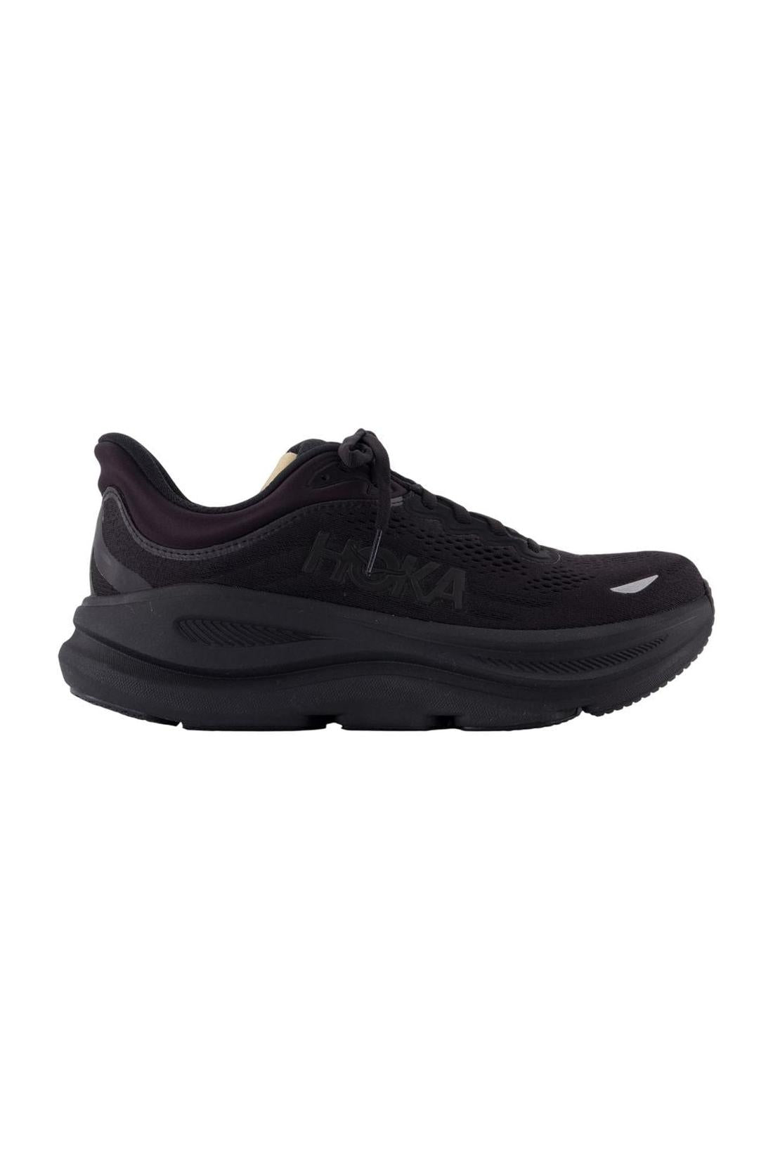 Sneakers M Bondi 9 - Hoka - Mesh - Schwarz