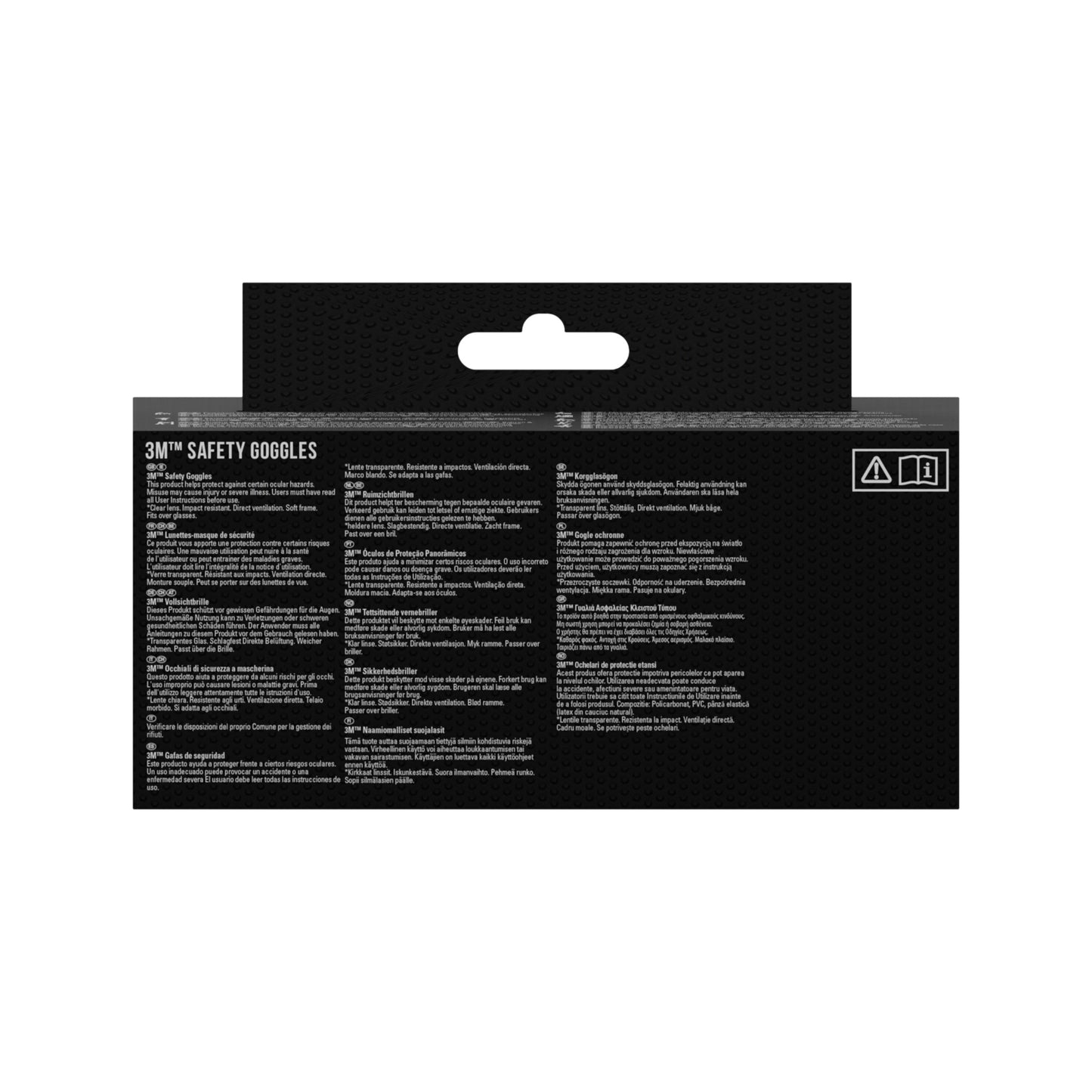 3M™ Classic Schutzbrille 4700, direkt belüftet, Klarsichtscheibe | Packung (1 Stück)