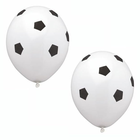 PAPSTAR Luftballons "Soccer", Ø 29 cm, ideal für Fußballpartys | Beutel (8 Stück)