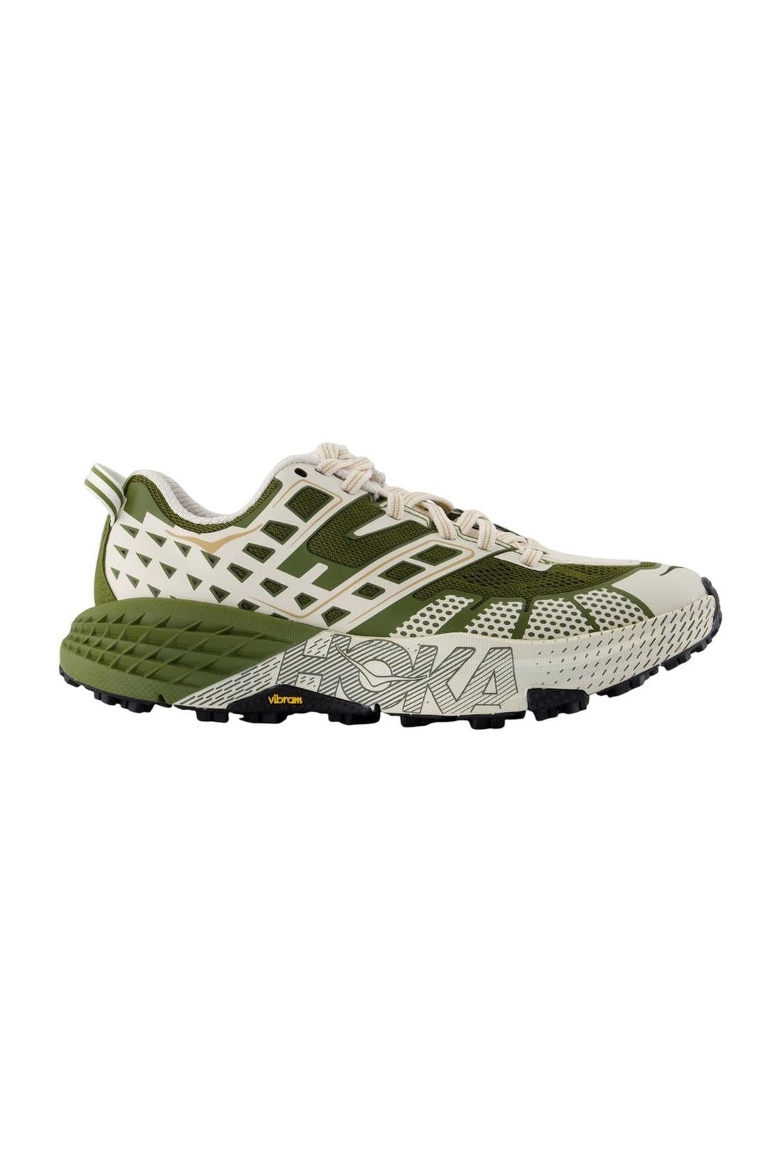 Sneakers U Speedgoat 2 - Hoka - Mesh - Grün