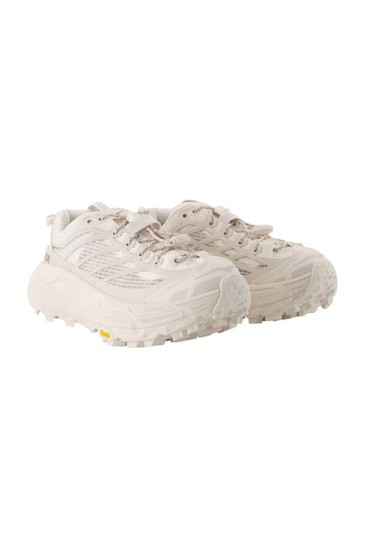 Sneakers U Mafate Three2 Grid - Hoka - Mesh - Weiß