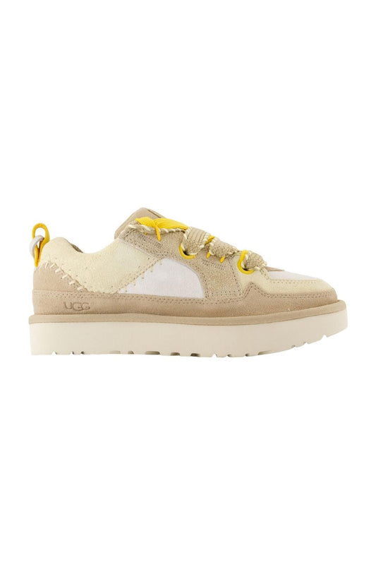 Sneakers Lo Lowmel Biarritz - UGG - Leder - Beige
