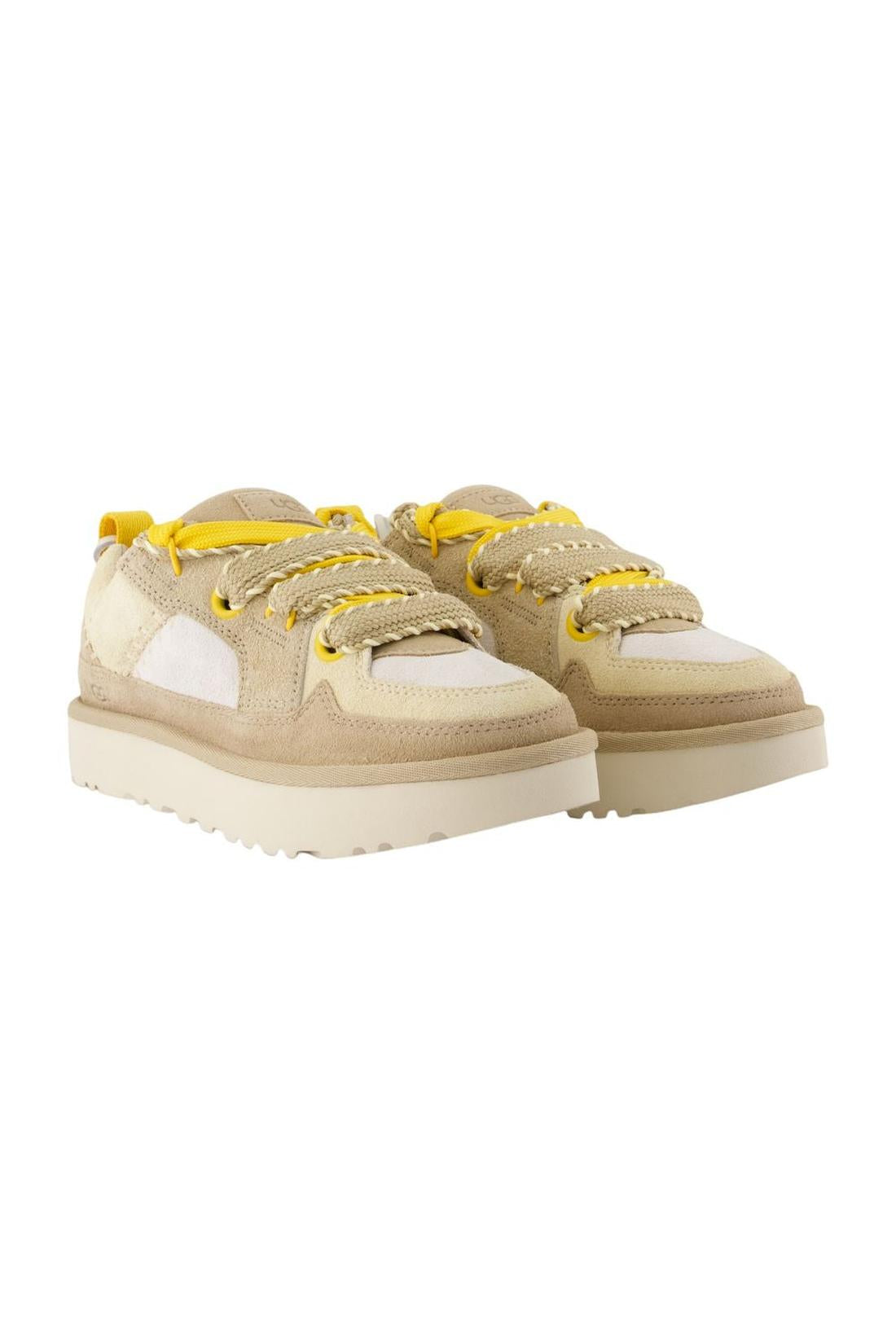 Sneakers Lo Lowmel Biarritz - UGG - Leder - Beige