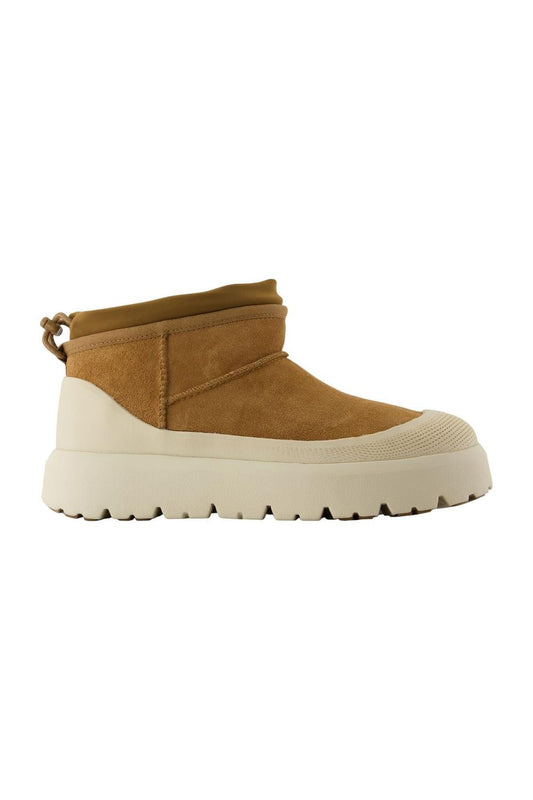 Cl Ultra Mini Weather Hybrid Stiefeletten - UGG - Leder - Braun