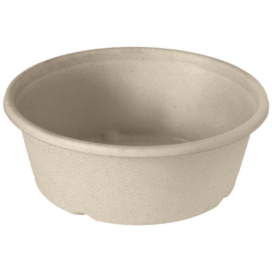 Classic Bowl 1200 ml - uncoated  Braun Bagasse 194x194x65 | Packung (40 Stück)