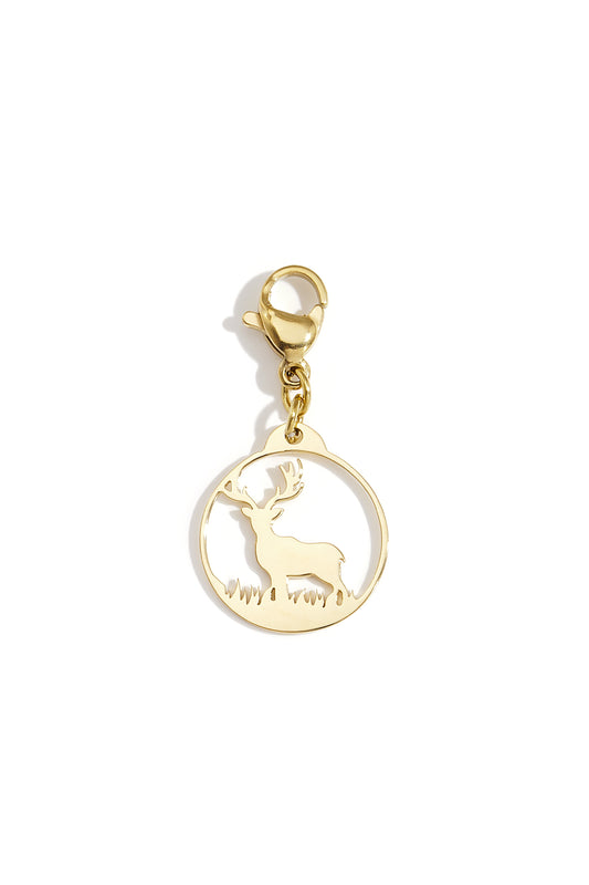 Edelstahl Schmuck Charms Tier Casual Weihnachten Einfache Serie frauen schmuck