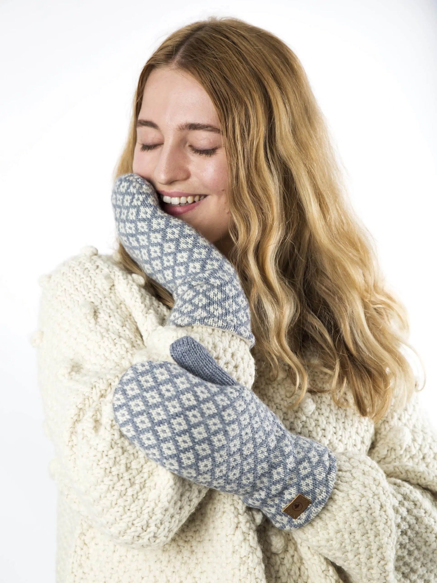 Strickfäustlinge Iris, in 3 Farben