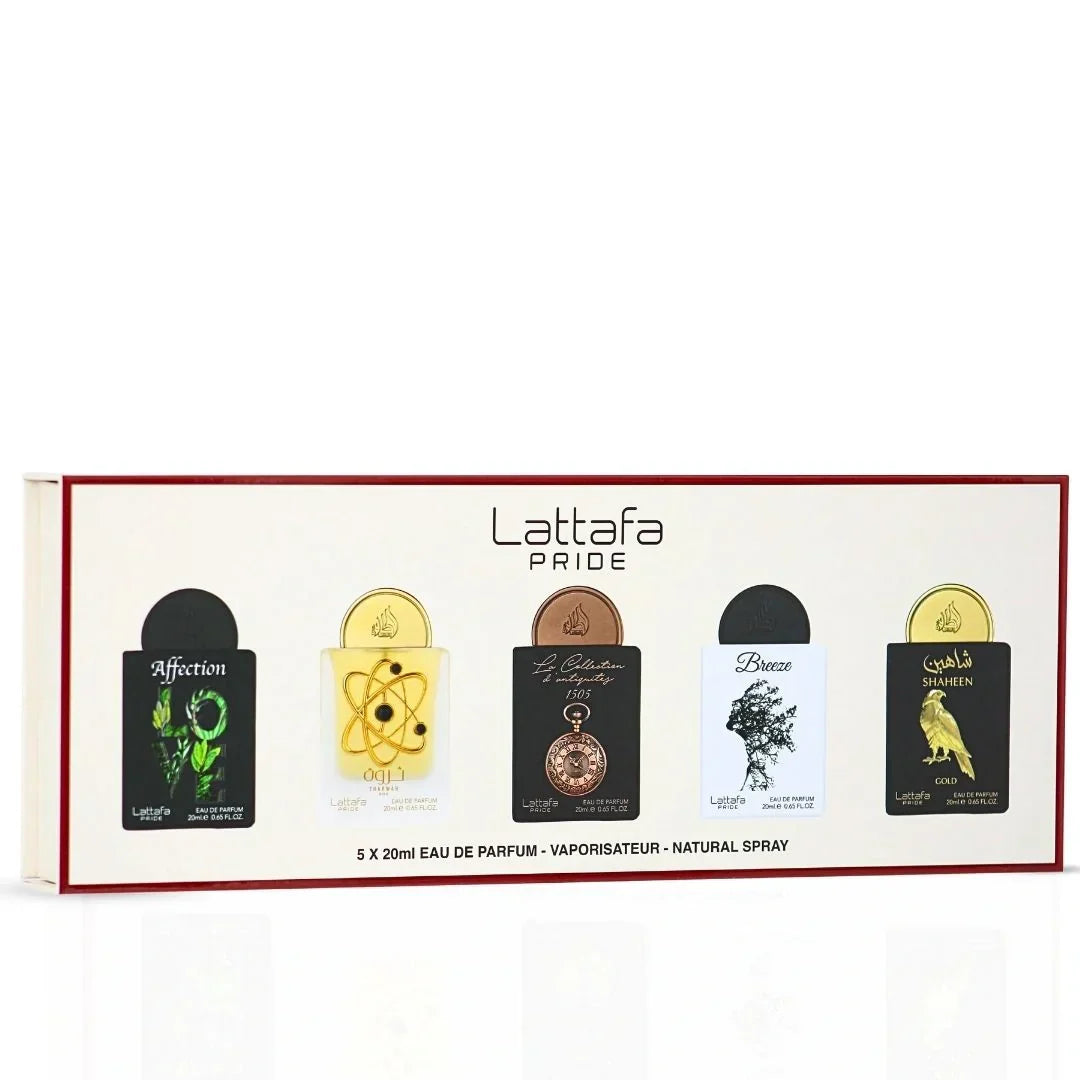 Lattafa Pride/No. 01 Giftset Collection Eau de Parfum 5x20 ml