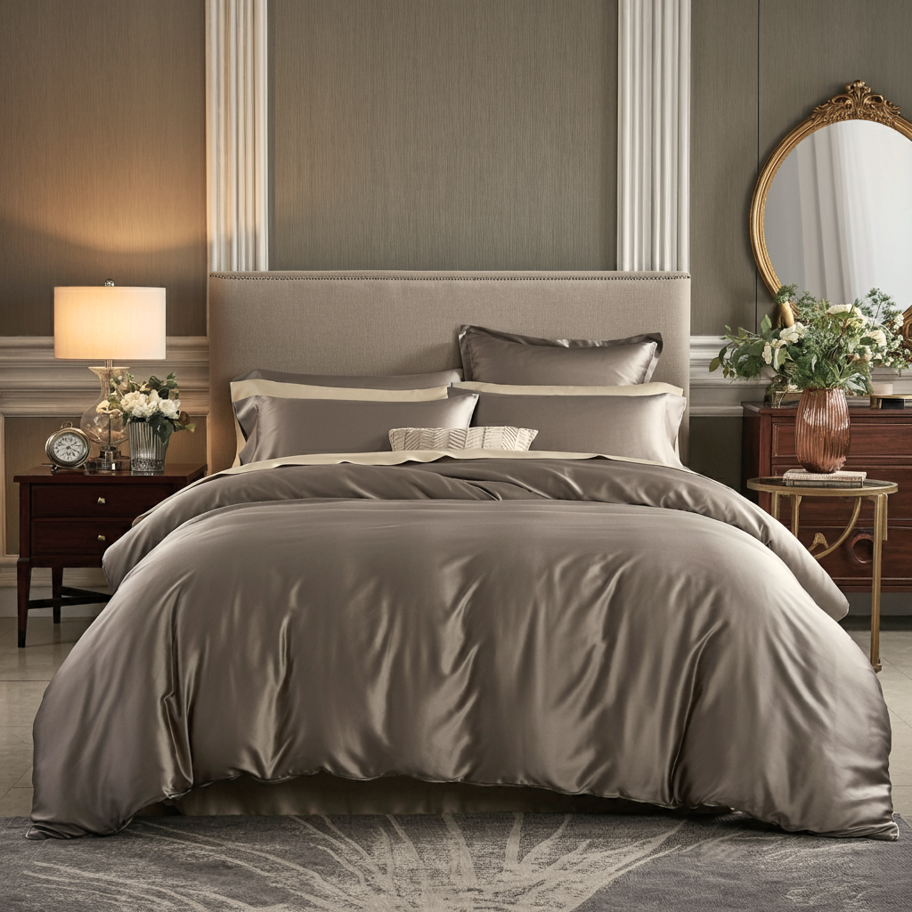 Koddaver úr bómullar-satíni með sjarma