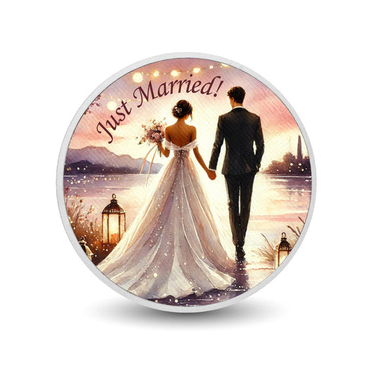 Just Married - Twilight Stroll 1oz Silver Coin