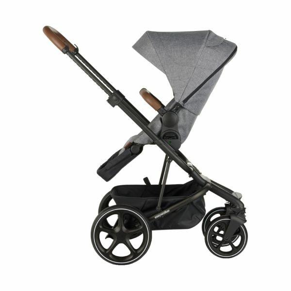 B-Ware Easywalker Harvey 3 Kinderwagen Kinderbuggy Buggy Reisebuggy Exclusive Grey