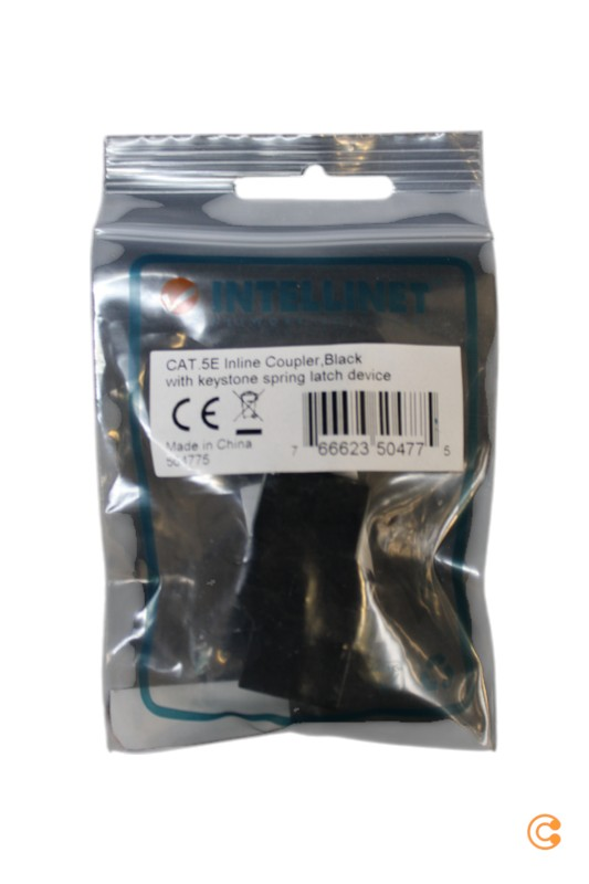 B-grade INT CAT5E inline coupling, Keystone module, 108 pieces