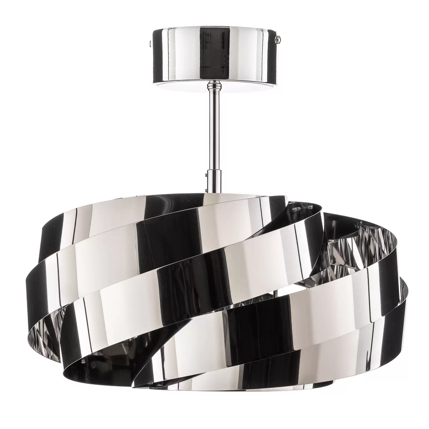 B-flokks Euluna loftljós Vento loftlampi loftljós Króm Nikkel ø 40 cm