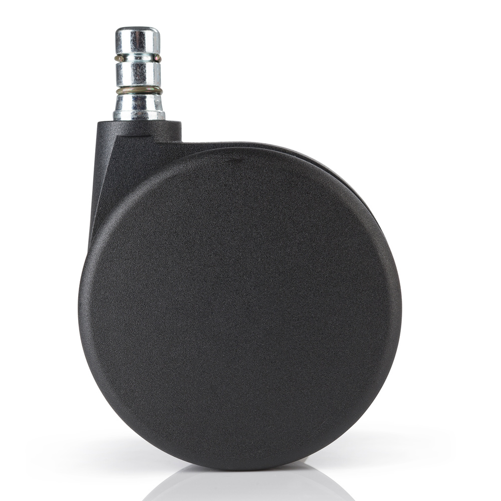 Hjh Office teppihjól, B-flokks, hjól fyrir skrifstofustóla, 5 stk., svart, 11 mm, teppi 132