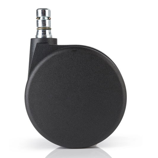 B-grade Hjh Office carpet casters, office chair casters, 5-pack, black, 11mm, carpet132