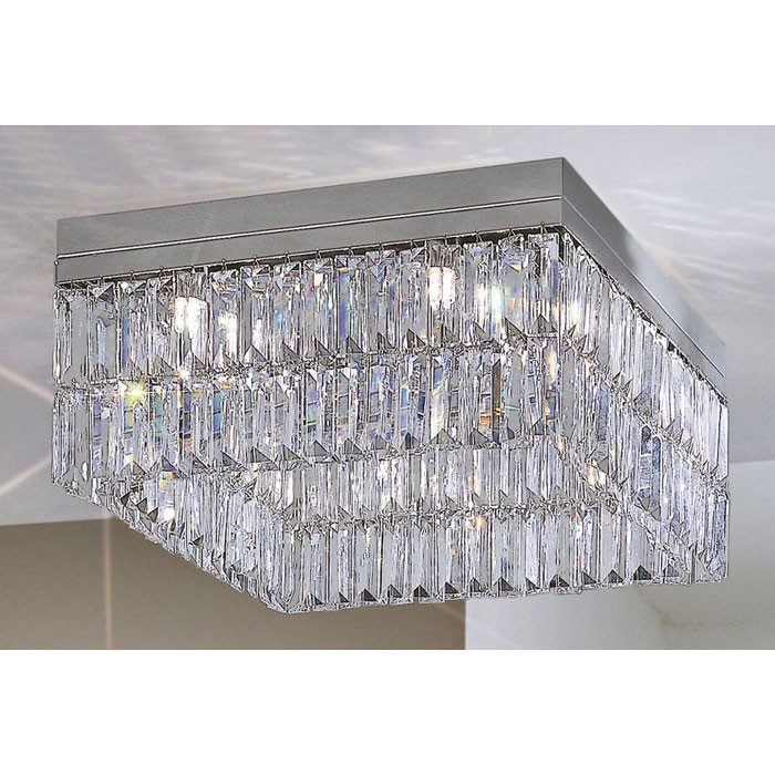 B-grade Kolarz Prisma Crystal ceiling light, ceiling lamp, ceiling light, fixture, lamp, light 
