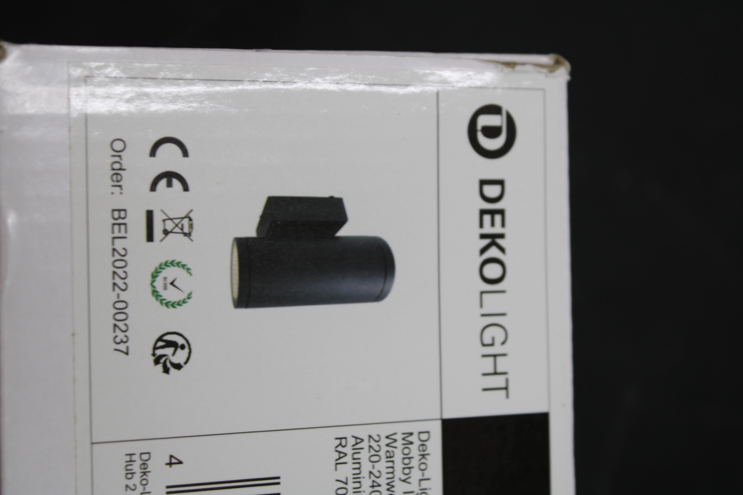 B-flokks Deko Light Mobby tvöfaldur Mobby veggljós, yfirborðsljós, veggljós