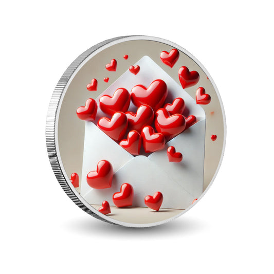 Sealed with Love 1oz Silver Coin