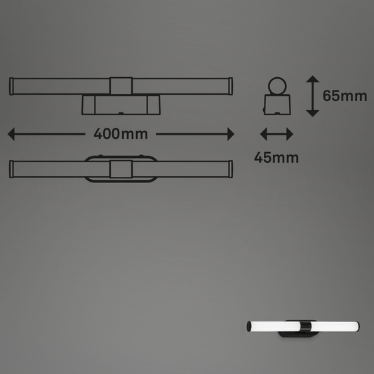 B-flokks Briloner veggljós, vegglampi, ljósastæði, veggljós, vegglýsing