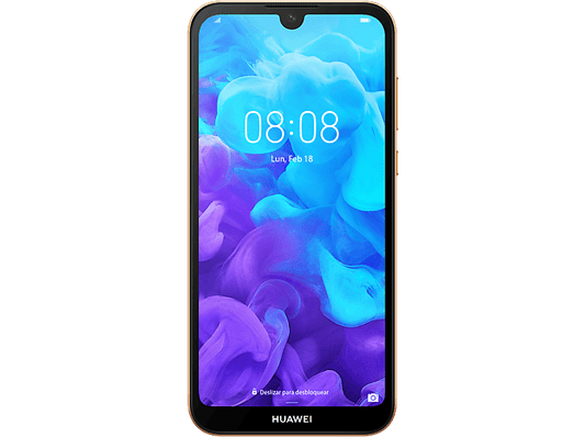 Snertiskjár fyrir snjallsíma frá B-lager Huawei Y5, Amber Brown með tvöföldu SIM-korti (sjá texta/mynd)