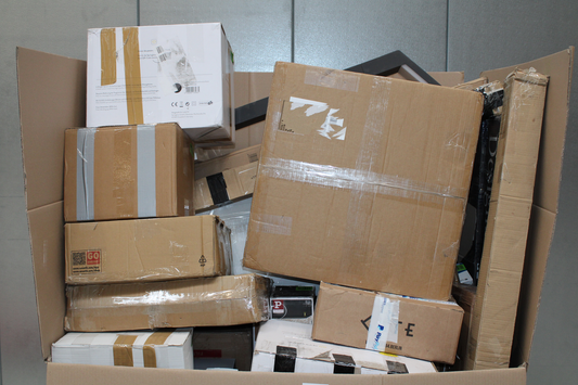 B-flokks blandaðar vörur, raftæki, lampar, heimilisvörur, líkanasmíði, LED ljós, 46x