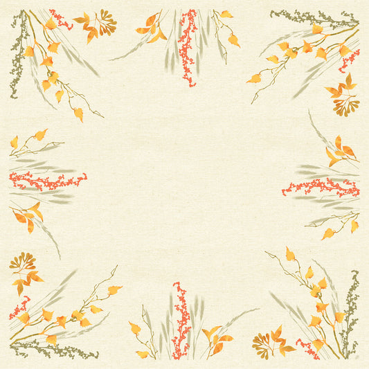 Dunisilk+Mitteldeckeecke 84x84cm Fall Beauty | Packung (20 Stück)