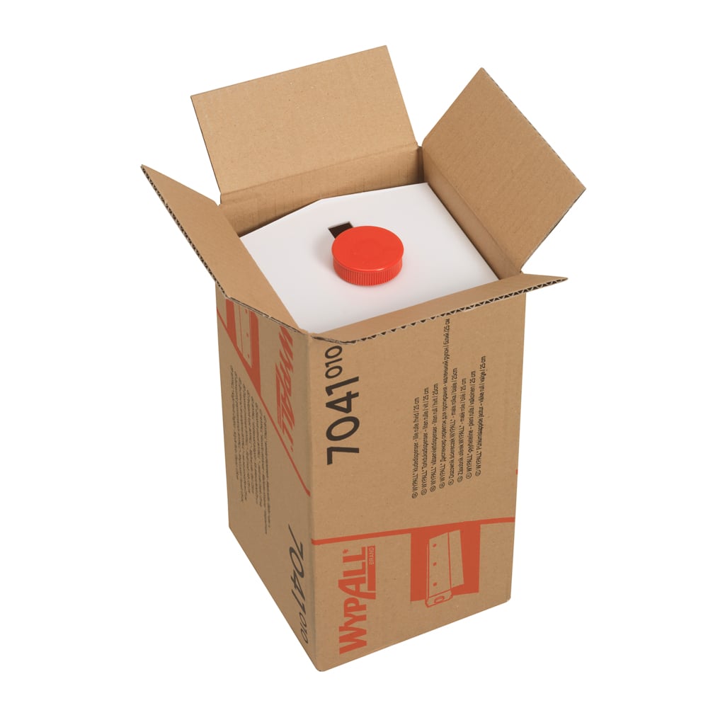 Auslaufartikel: WypAll® Wischtuch-Spender - Kleinrollen / Weiß /25 cm - 1 Dispenser | Karton (1 Spender)