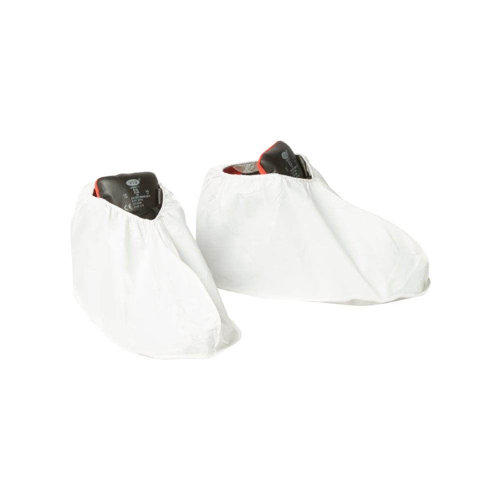 KleenGuard® A40 Leichter Überziehschuh mit Sohle - Weiß - 200 Overshoes | Karton (200 Überziehschuhe)