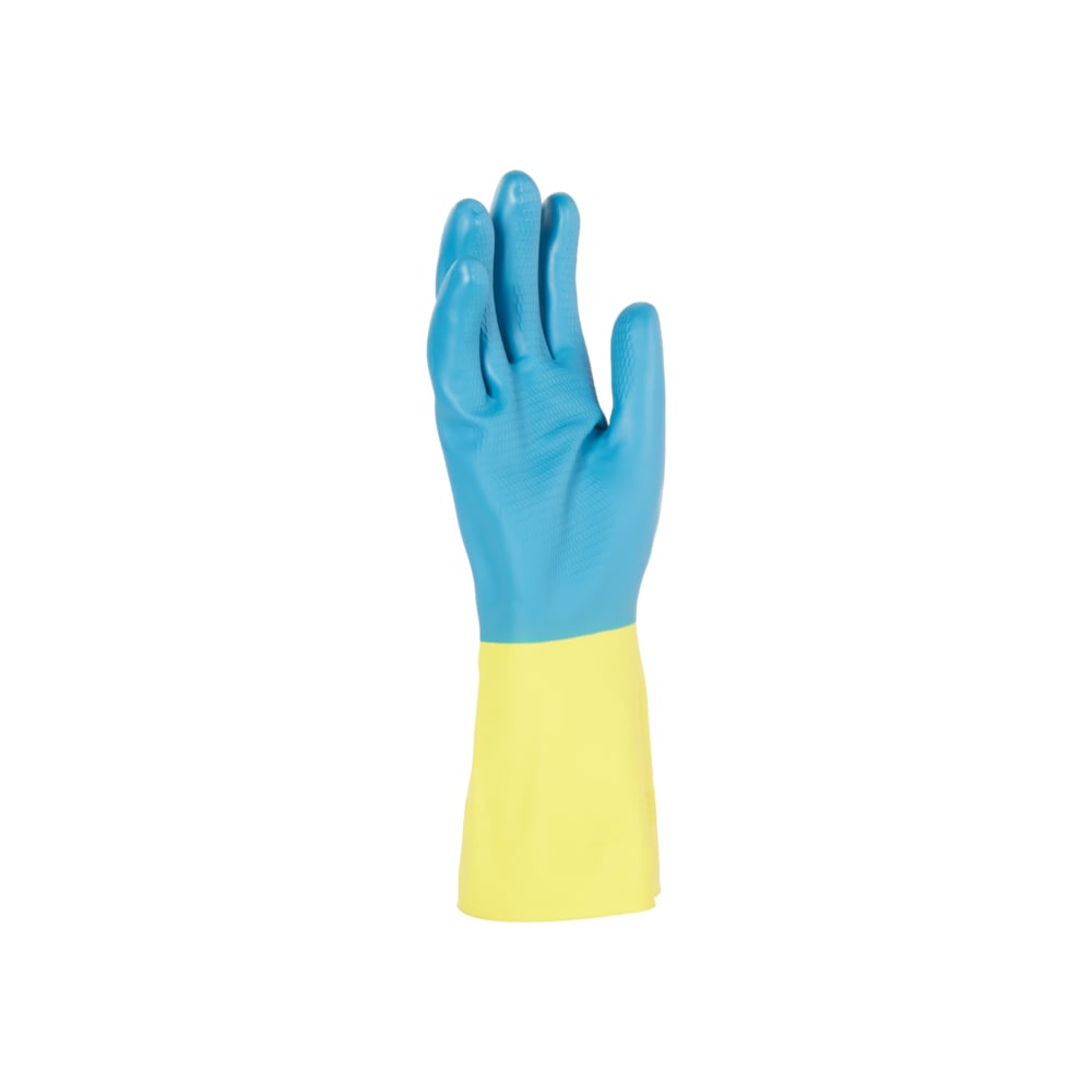KleenGuard® G80 Neopren-Chemikalienschutzhandschuhe - 30 cm, handspezifische Paare / Gelb & Blau
