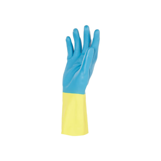 KleenGuard® G80 Neopren-Chemikalienschutzhandschuhe - 30 cm, handspezifische Paare / Gelb & Blau
